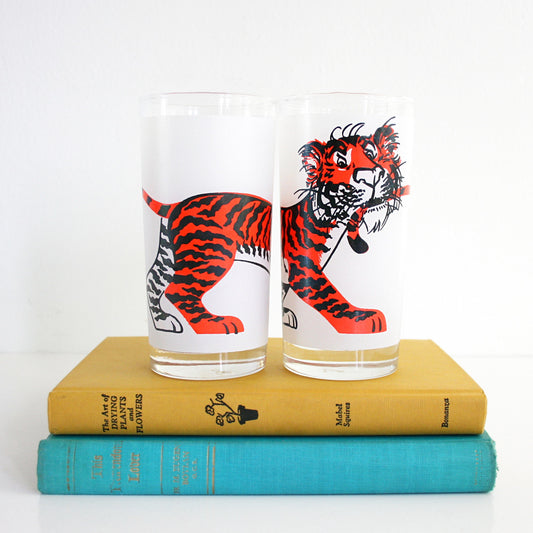 SOLD - Vintage Esso Tiger Glasses