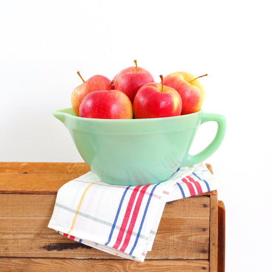 SOLD - Vintage Fire King Jadeite Batter Bowl