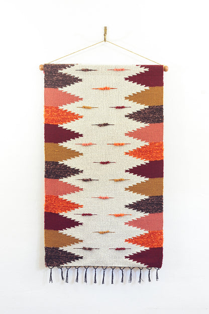 SOLD - Vintage Handwoven Wall Hanging