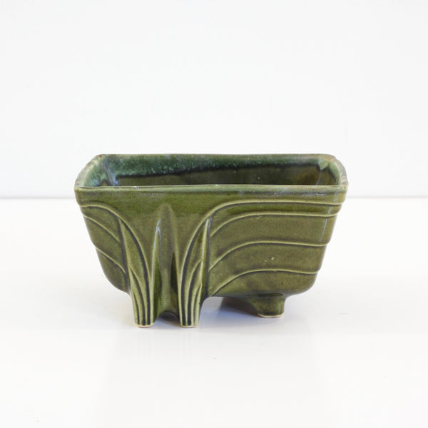 SOLD - Vintage Mossy Green Cookson Pottery Planter – Wise Apple Vintage