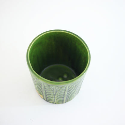 SOLD - Mid Century Haeger Leaf Planter