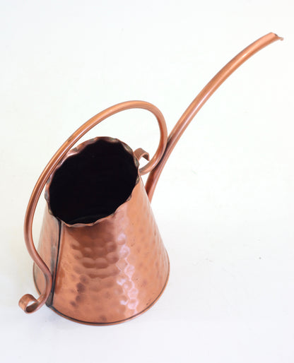 SOLD - Vintage Hammered Copper Watering Can