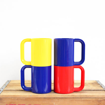 SOLD - Mid Century Maxmugs Heller Mugs by Massimo Vignelli