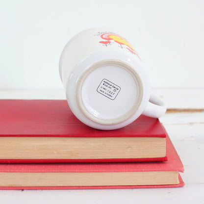 SOLD - Kitschy Vintage Coffee Mug - I love you every day!