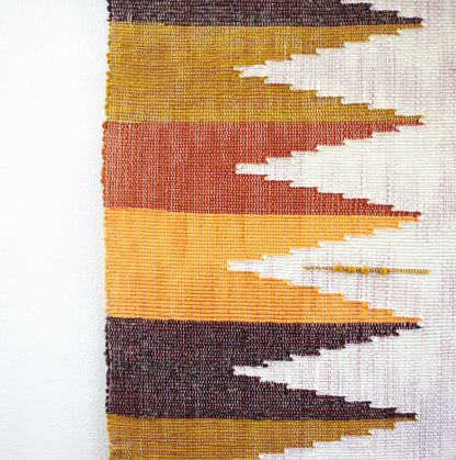 SOLD - Large Vintage Handwoven Wall Hanging