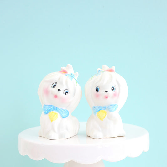 SOLD — Vintage Lefton Mr. Toodles Salt & Pepper Shaker Set