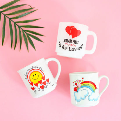 SOLD - Kitschy Vintage Coffee Mug - I love you every day!