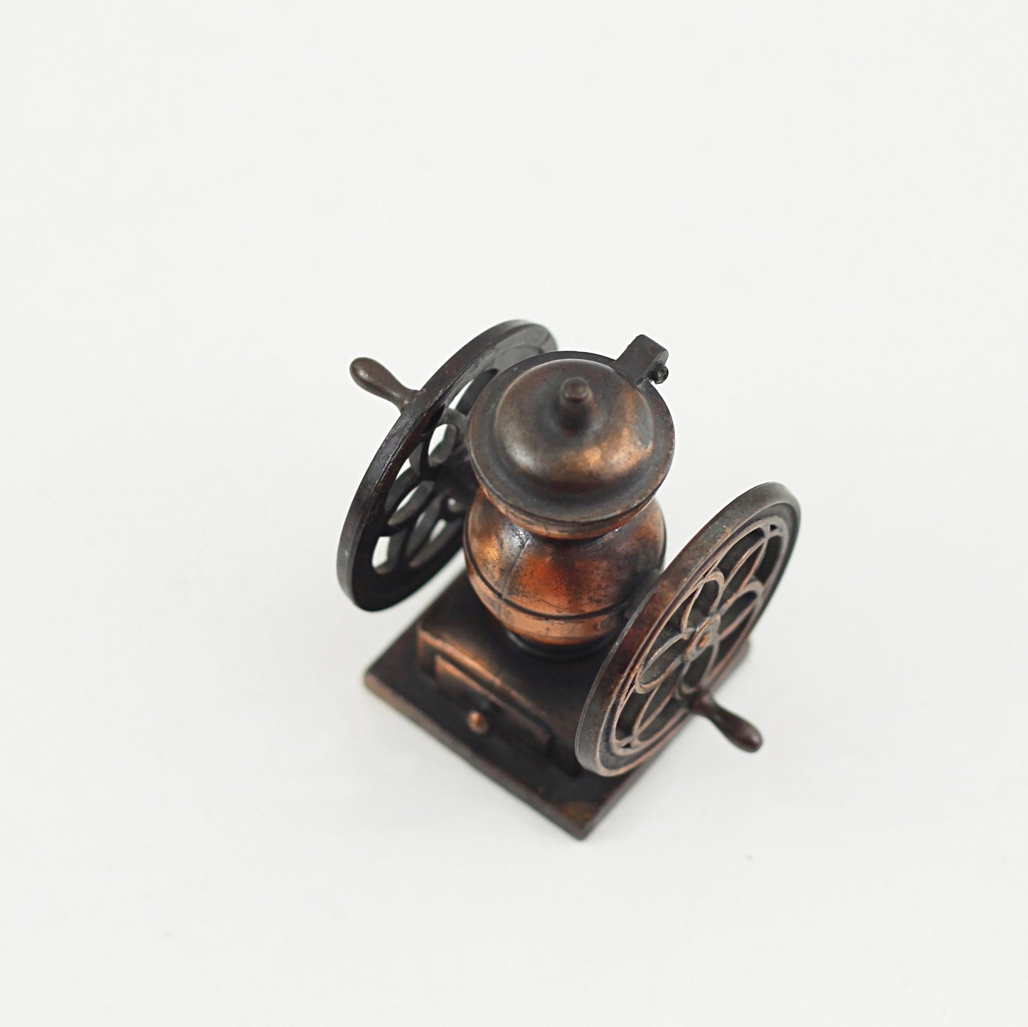 SOLD - Vintage Miniature Coffee Grinder Pencil Sharpener