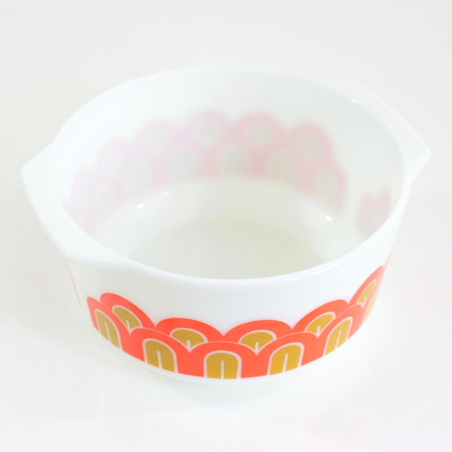 SOLD - Vintage Mod Arches Promotional Pyrex Mixing Bowl