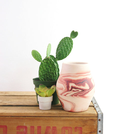 SOLD - Vintage Nemadji Pottery Vase