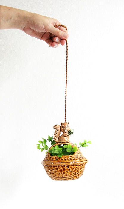 retro hanging planter SOLD