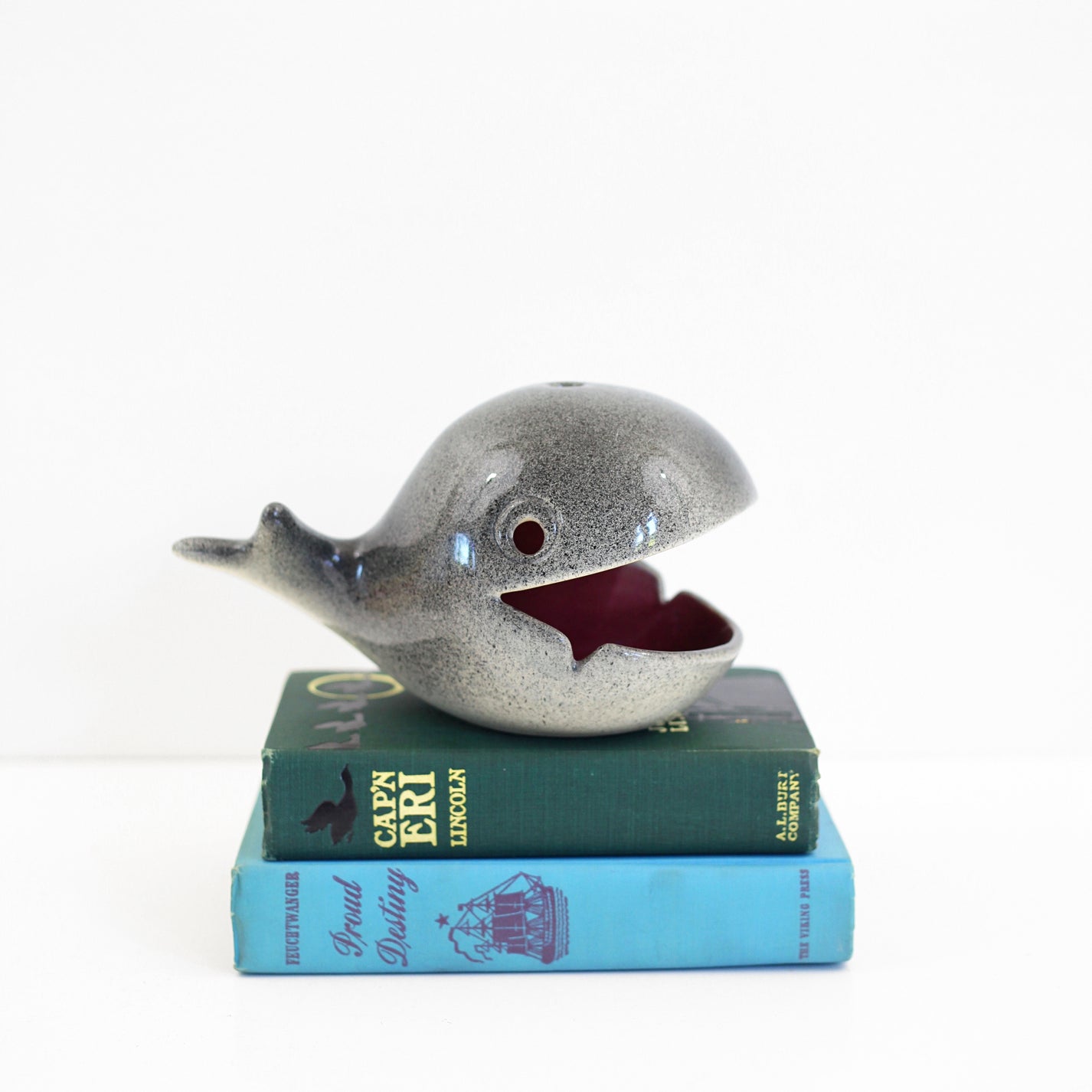 SOLD - Rare Mid Century Old Spouter Nantucket Whale Ashtray – Wise ...