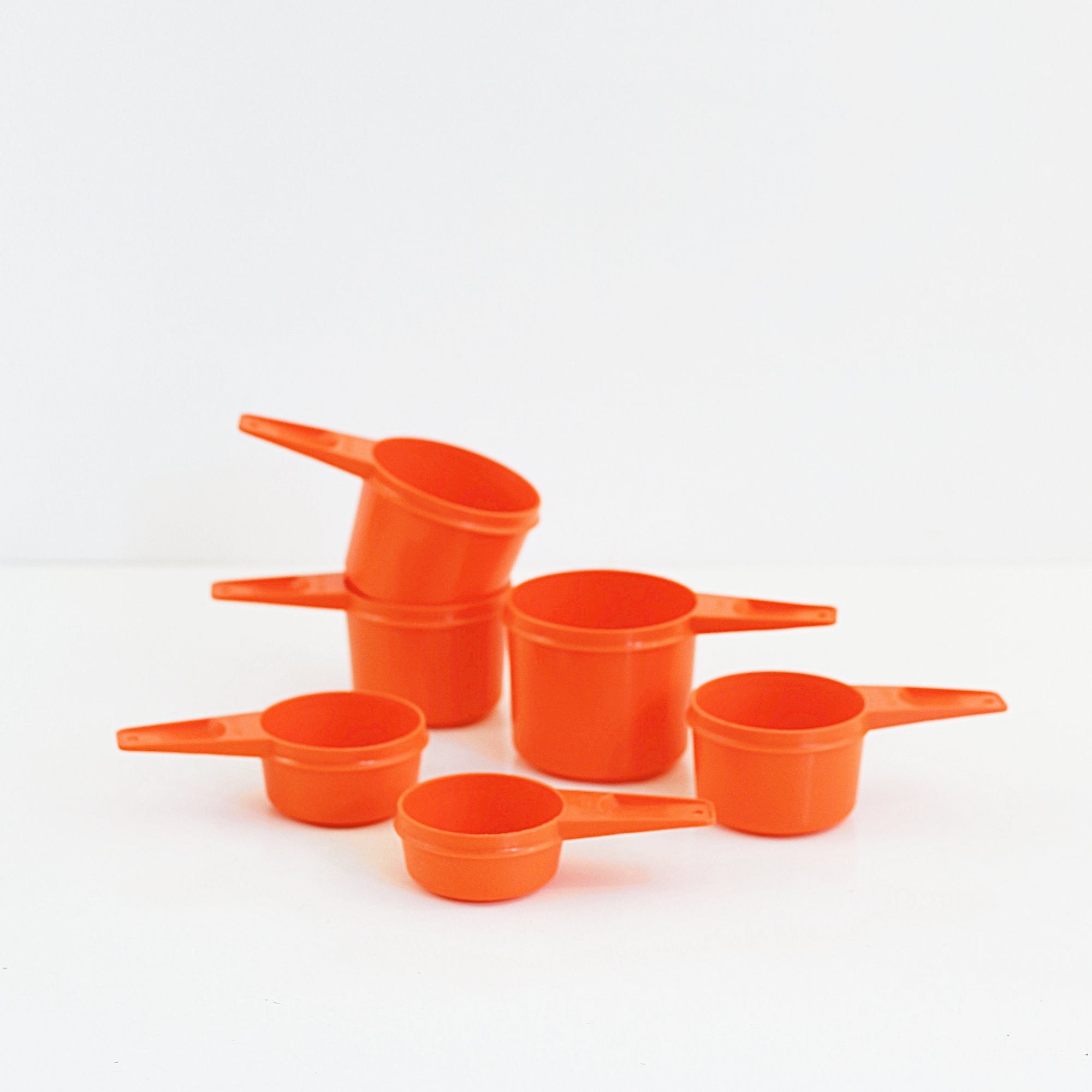 SOLD Vintage Orange Tupperware Measuring Cups Set Wise Apple Vintage Sold vintage orange tupperware measuring cups set wise apple vintage