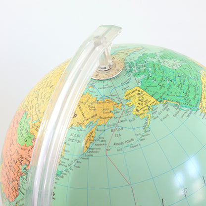 SOLD - Mid Century Light-Up Globe