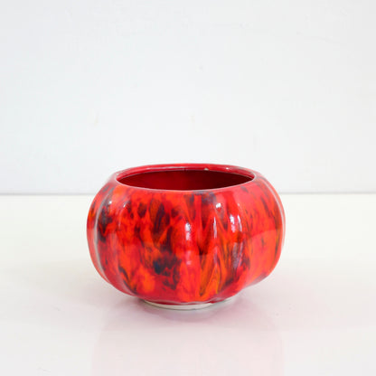 SOLD - Mid Century Red California Pottery Planter