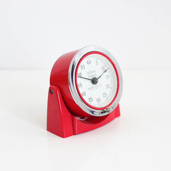 SOLD Bright Red Vintage Kodak Darkroom Timer Wise Apple Vintage