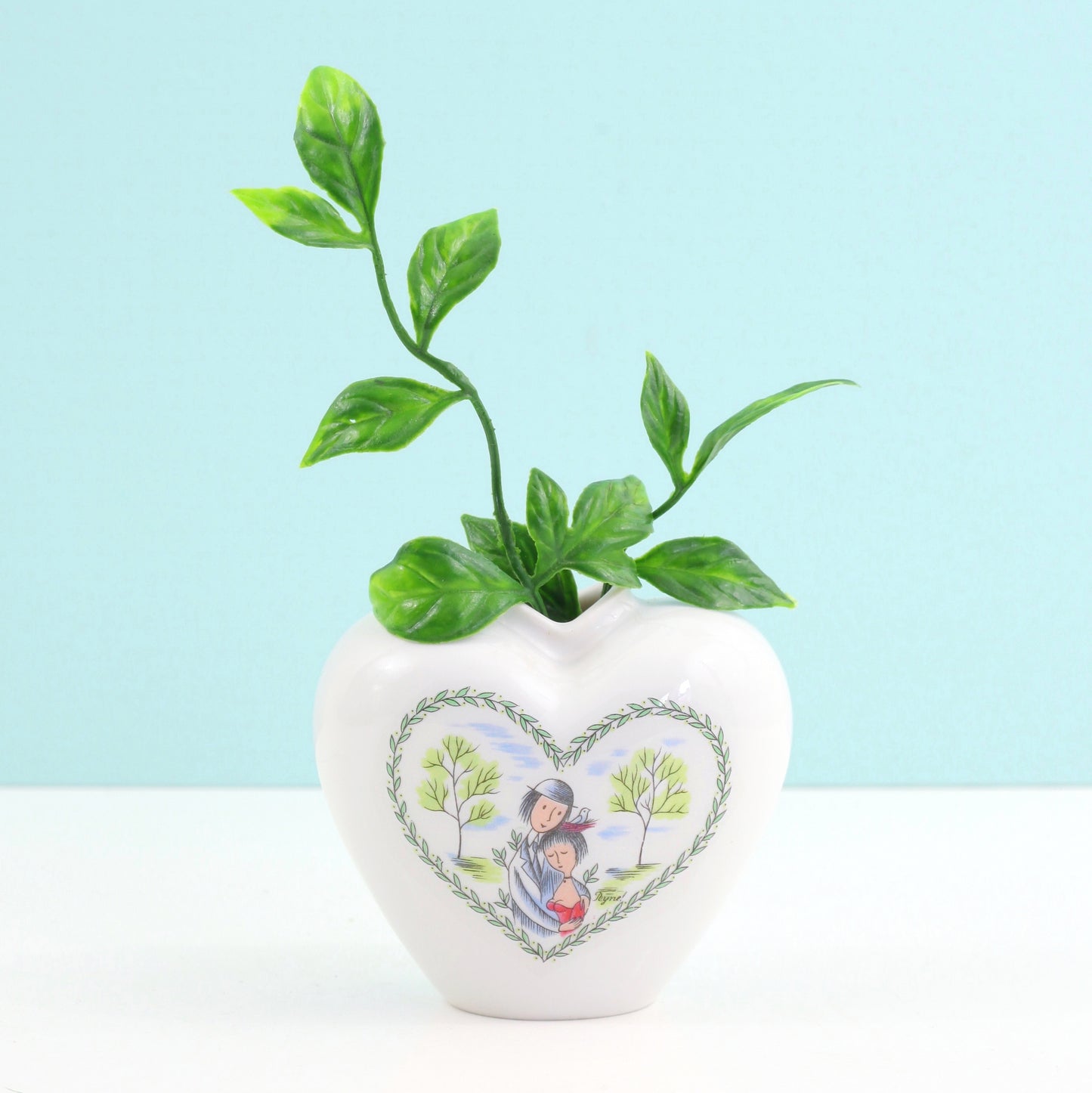 SOLD - Mid Century Rosenthal Lovers Vase by Raymond Peynet