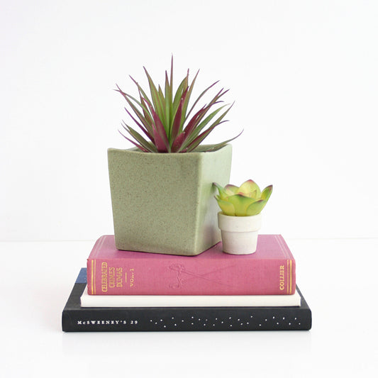 SOLD - Mid Century Modern Sage Green Haeger Planter