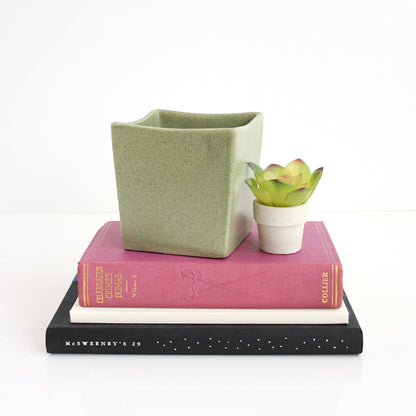 SOLD - Mid Century Modern Sage Green Haeger Planter