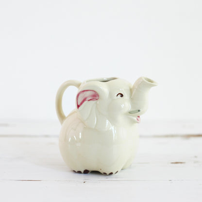 SOLD - Vintage Shawnee Elephant Cream Pitcher