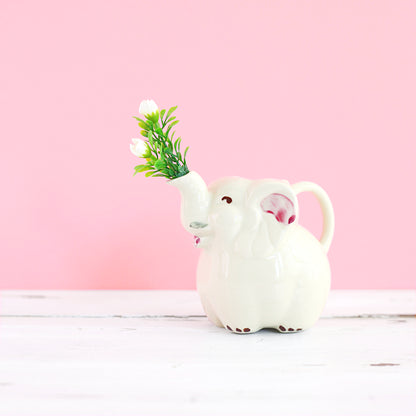SOLD - Vintage Shawnee Elephant Cream Pitcher