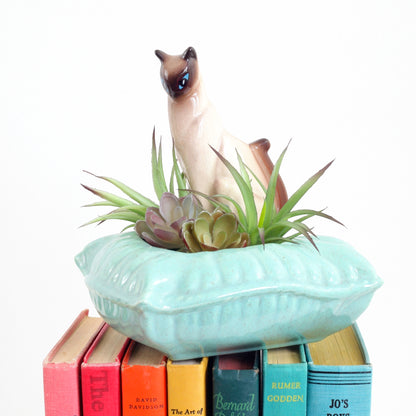 SOLD - Mid Century Siamese Cat Planter by SNA California