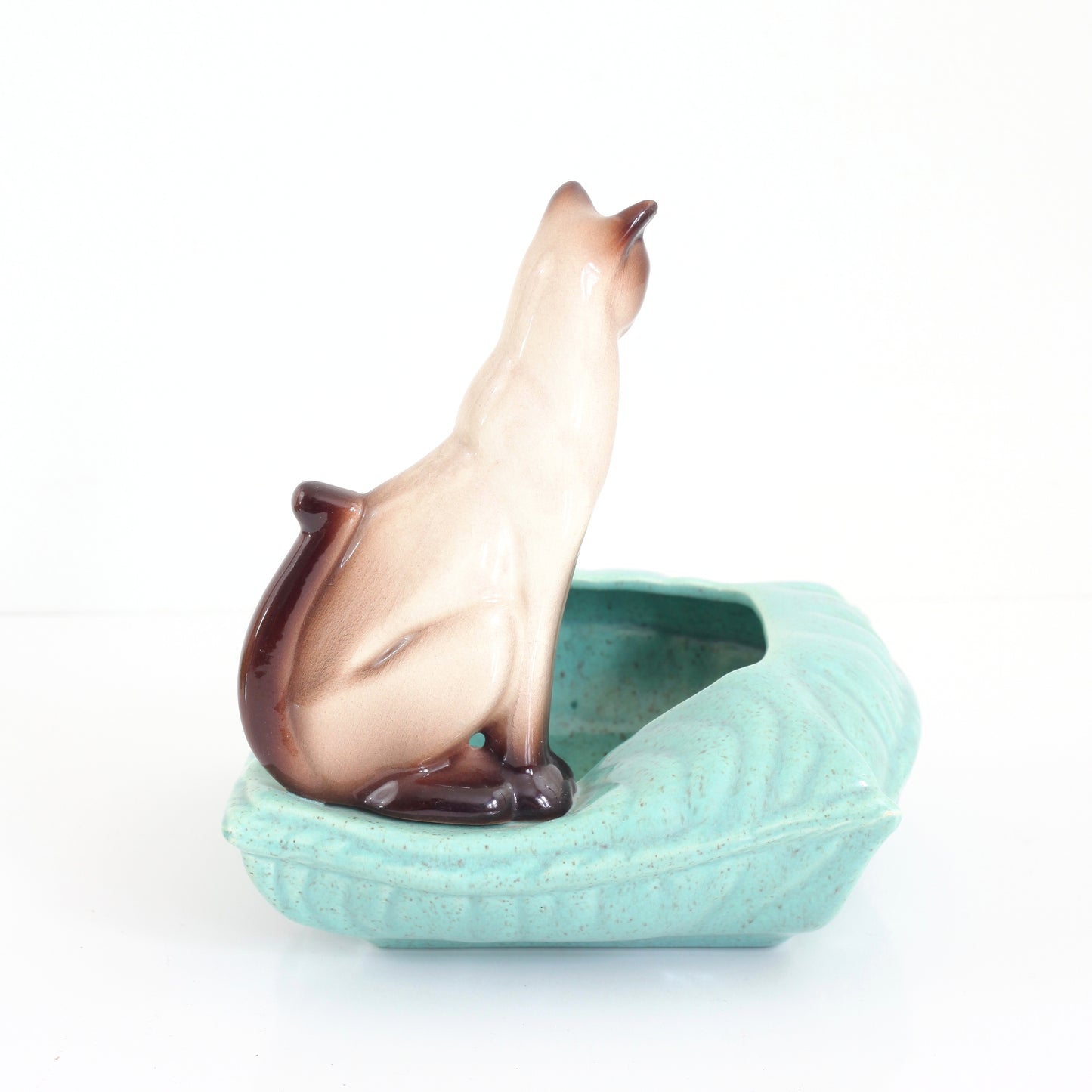 SOLD - Mid Century Siamese Cat Planter by SNA California