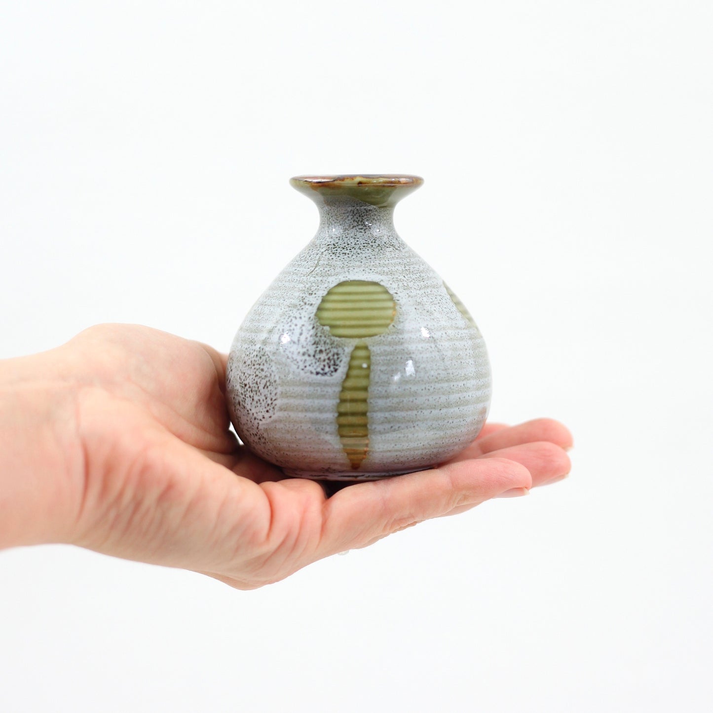 SOLD - Vintage Stoneware Bud Vase