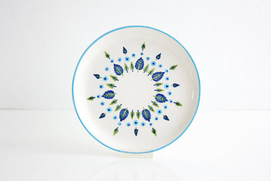 SOLD - Mid Century Swiss Alpine Bread and Butter Plates by Marcrest