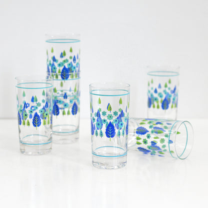 SOLD - Mid Century Swiss Alpine Drinking Glasses