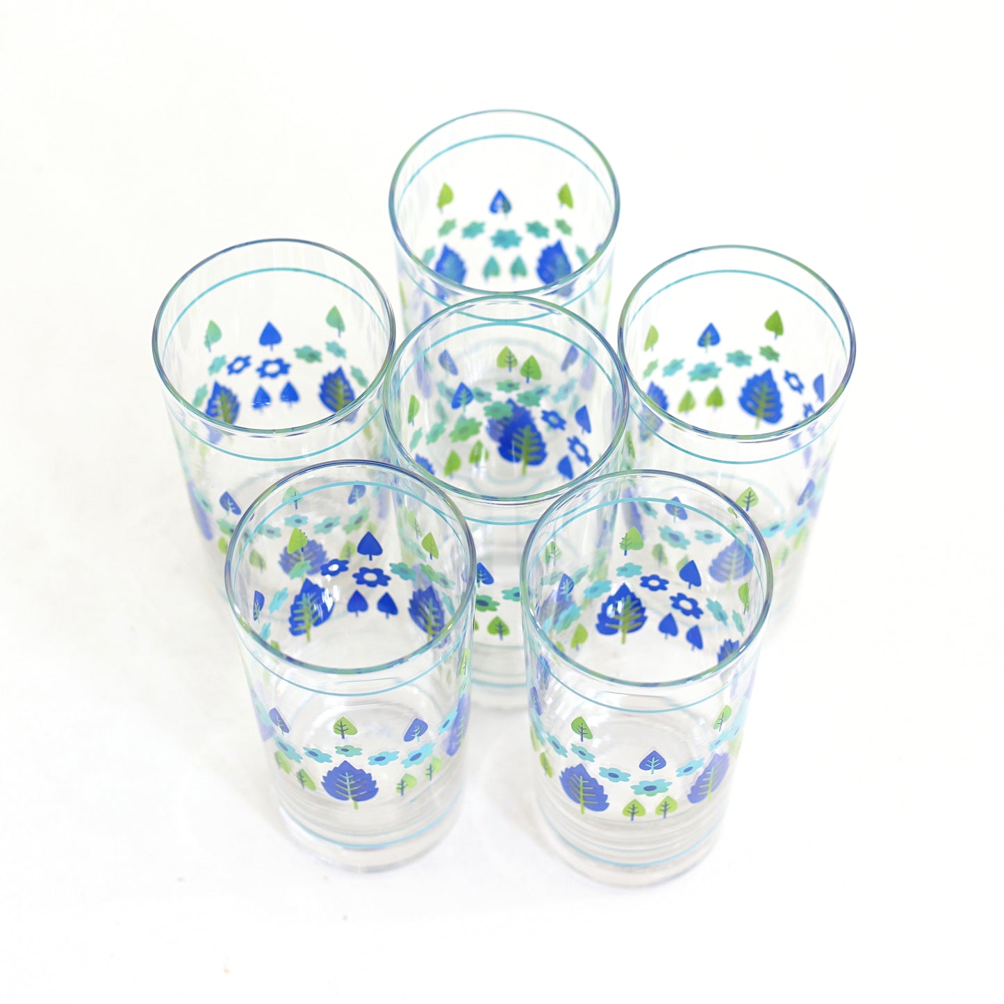 SOLD - Mid Century Swiss Alpine Drinking Glasses