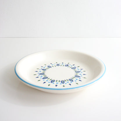 SOLD - Vintage Swiss Alpine Pie Plate / Mid Century Swiss Chalet Pie Dish by Marcrest