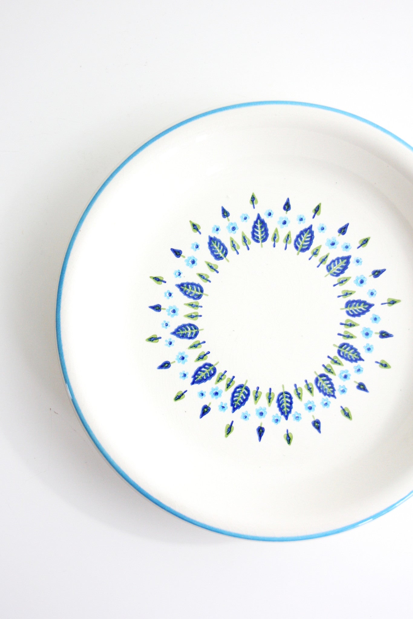 SOLD - Vintage Swiss Alpine Pie Plate / Mid Century Swiss Chalet Pie Dish by Marcrest