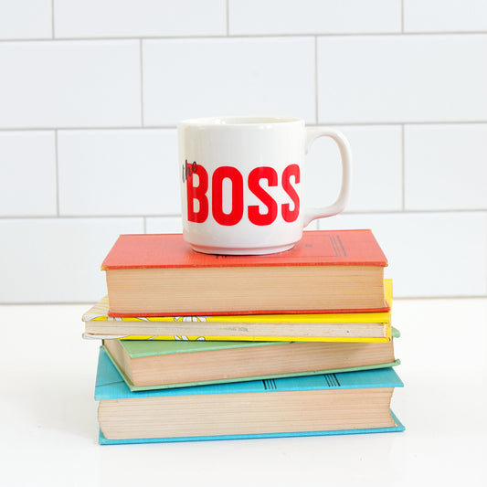 SOLD - Vintage 'The Boss' Mug