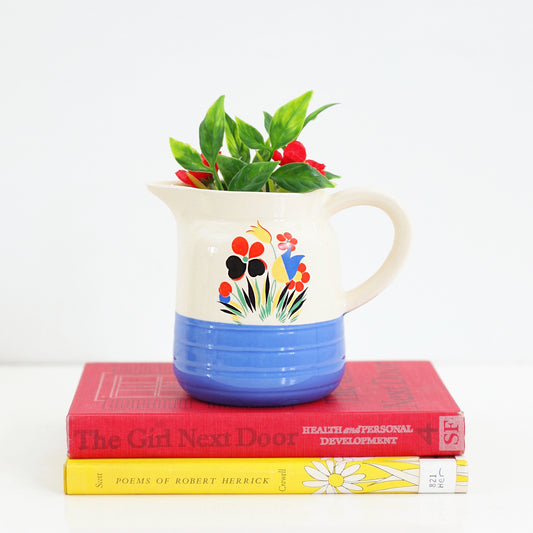 SOLD - Vintage 1940s Universal Potteries Pitcher