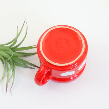 SOLD - Vintage Waechtersbach Red Heart Cream Pitcher