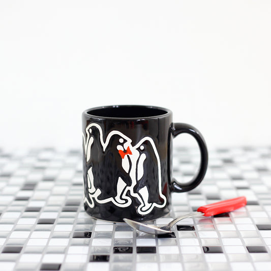 SOLD - Vintage Waechtersbach Penguins Mug
