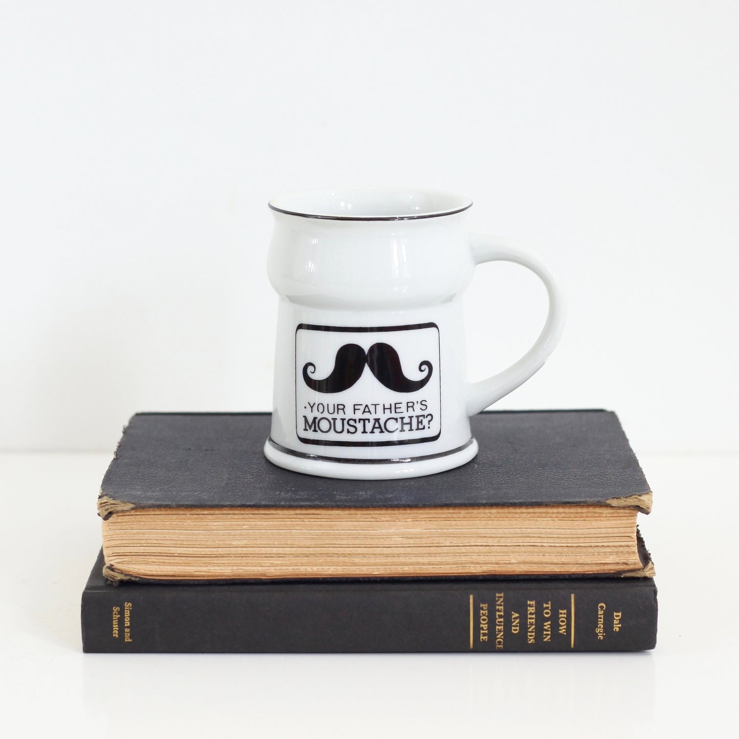 SOLD - Vintage Your Father's Moustache Mug