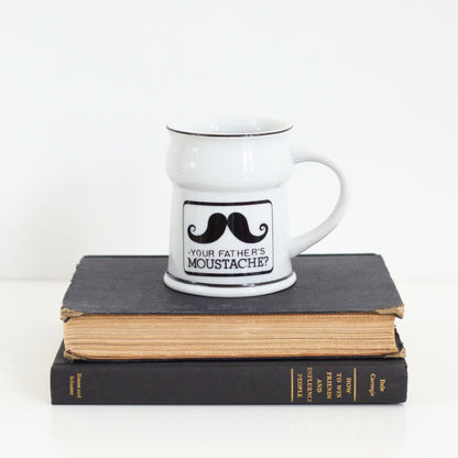 SOLD - Vintage Your Father's Moustache Mug
