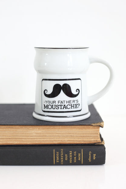 SOLD - Vintage Your Father's Moustache Mug