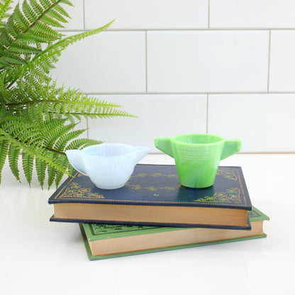 SOLD - Vintage 1940s Akro Agate Child's Tea Set