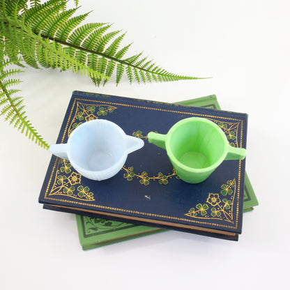 SOLD - Vintage 1940s Akro Agate Child's Tea Set