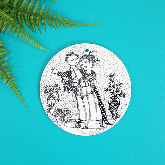 SOLD - Mid Century Bjorn Wiinblad Wall Trivet