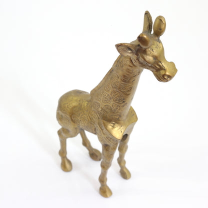 SOLD - Vintage Brass Giraffe