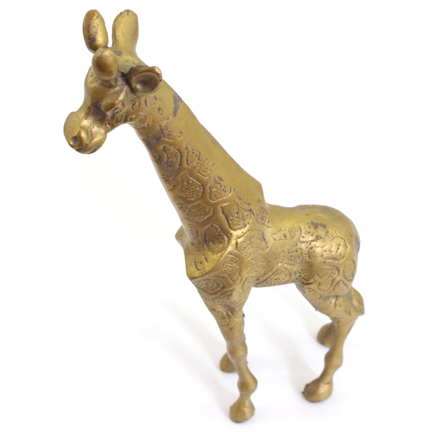 SOLD - Vintage Brass Giraffe
