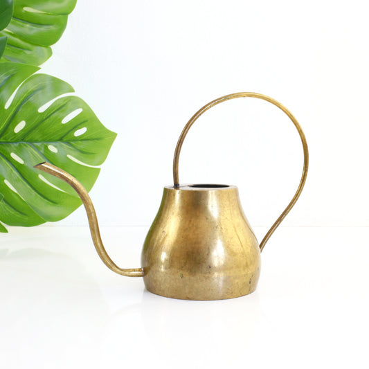 SOLD - Vintage Brass Watering Can