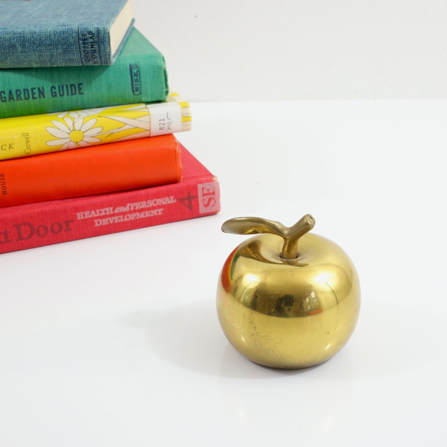 SOLD - Vintage Brass Apple
