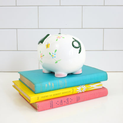 SOLD - Mid Century Ceramic Piggy Bank