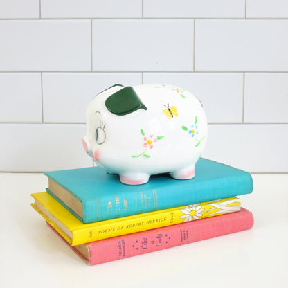 SOLD - Mid Century Ceramic Piggy Bank