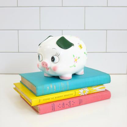 SOLD - Mid Century Ceramic Piggy Bank